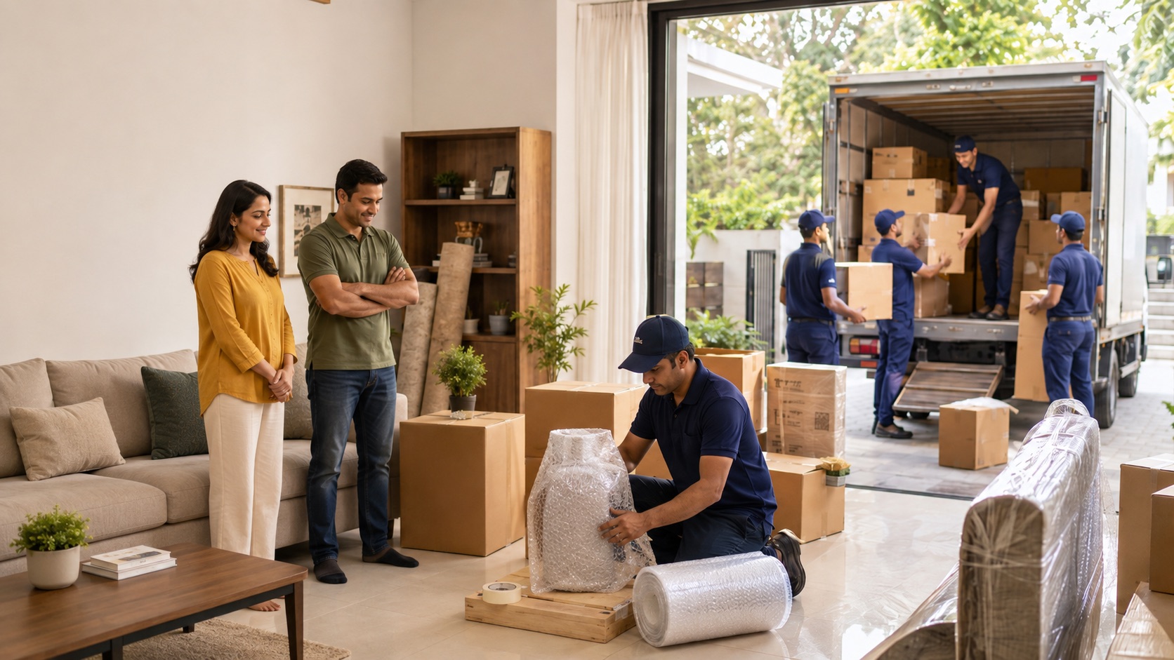 Rabbit Packers and Movers global shipping